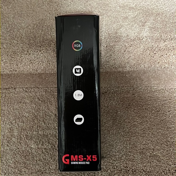 GMS-X5 7 Colors Symphony Glowing Gaming Mouse Pad, 14 Spectral Backlight Modes - Picture 3 of 10